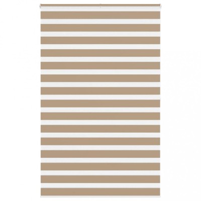 Jaluzea tip zebra 140x200 cm lățime țesătură 135,9 cm poliester foto