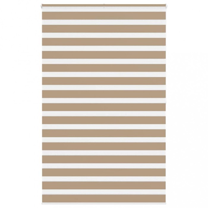 Jaluzea tip zebra 140x200 cm lățime țesătură 135,9 cm poliester