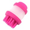 Perie de spalat cu functie masaj pentru animale de companie, pentru baie-ROZ