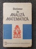 DICTIONAR DE ANALIZA MATEMATICA - Romulus Cristescu