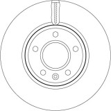 Disc frana fata- PS TRW DF7923