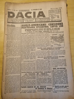 Dacia 15 iulie 1943-stiri al 2-lea razboi mondial,severin,roosevelt foto
