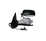 Oglinda usa exterioara Seat Ibiza/Cordoba (6k), 07.1999-02.2002, partea Stanga, ajustarea prin cablu; carcasa neagra; sticla asferica; geam cromat; m