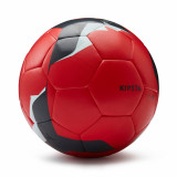 Minge Fotbal Hybride F500 FIFA BASIC Mărimea 5 Roşu, Kipsta