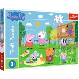 Puzzle Trefl 24 Maxi Peppa Pig Distractia Din Iarba, TREFL 24M