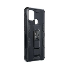 Husa Antisoc Magnetica Premium Forcell Defender cu Suport Telefon pentru Samsung A41, Neagra