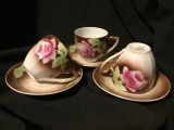 Lot cesti si farfurii marcaj Victoria China Czechoslovakia perioada 1918-1938 !