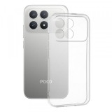Husa pentru Xiaomi Poco F8 Pro, Techsuit, Clear, Transparenta