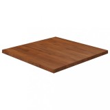 VidaXL Blat de masă pătrat maro &icirc;nchis 60x60x2,5 cm lemn stejar tratat