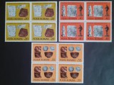 1976 - Arheologie daco-romana - serie (bloc de 4) - LP908