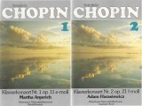 Fr&eacute;d&eacute;ric Chopin &ndash; Martha Argerich / Adam Harasiewicz - Klavierkonzert Nr. 1 Op. 11 E-moll / Klavierkonzert Nr. 2 Op. 21 F-moll, Caseta audio