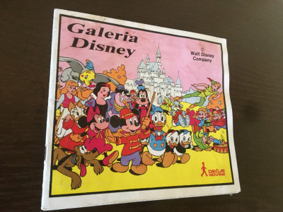 ALBUM STICKERE: Galeria Disney - Catalog cu Stickere [1984] foto