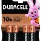 Baterii alcaline Duracell Basic AAK4 LR06 4 buc