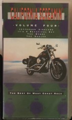 Caseta VHS videoclipuri muzica rock anii 60 70 compilatie California Screamin