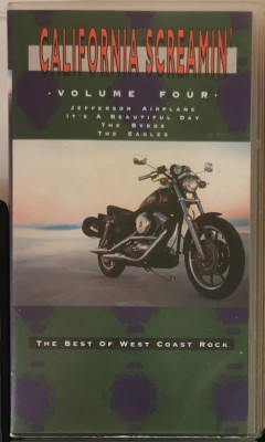 Caseta VHS videoclipuri muzica rock anii 60 70 compilatie California Screamin foto