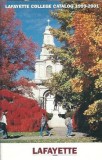 Lafayette college catalog 1999-2001