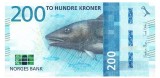 Norvegia 200 Kroner 2016 P-56 Seria 4202399353