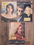 Lot 3 reviste Noul Cinema din anul 1991 coperte Bruce Willis Cybill Shepherd Bianca Brad colectie