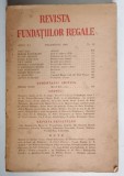 REVISTA FUNDATIILOR REGALE , ANUL XI , NUMARUL 12 , DECEMVRIE , 1944 *CONTINE UN ARTICOL DESPRE CONSTANTIN BRANCUSI