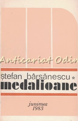 Medalioane Pentru O Pedagogie A Modelelor - Stefan Barsanescu
