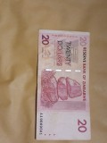 20 dollar 2007 zimbabwe