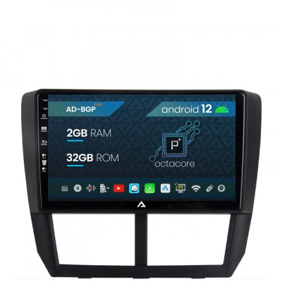 Navigatie Subaru Forester (2007-2013), Android 12, P-Octacore 2GB RAM + 32GB ROM, 9 Inch - AD-BGP9002+AD-BGRKIT333 foto