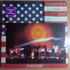 LP (vinil vinyl) Tangerine Dream - Encore (EX) USA