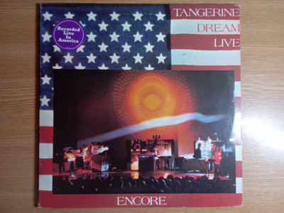 LP (vinil vinyl) Tangerine Dream - Encore (EX) USA foto