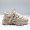 Sneakers dama low-top, Bej - 37