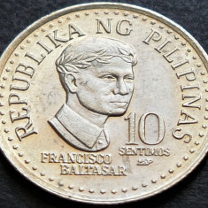 Moneda 10 SENTIMOS - FILIPINE, anul 1981 * cod 3812 = A.UNC