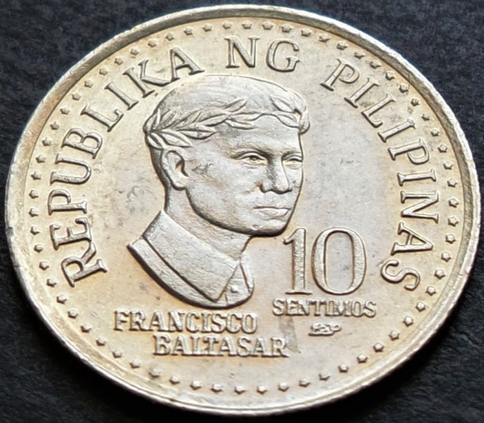 Moneda 10 SENTIMOS - FILIPINE, anul 1981 * cod 3812 = A.UNC