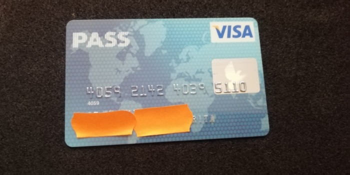 B12 71 - Card bancar foarte vechi - piesa de colectie