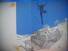 HOPCT DOCUMENT 546 PLIANT MILITAR ARMATA BELGIANA 1927-1940 REGELE ALBERT BELGIA