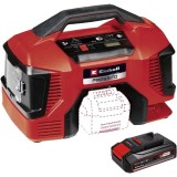 Einhell Pressito 18/21 PXC - Compresor aer 10.5 bar + Acumulator Li-Ion 18 V 2.5 Ah