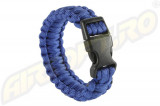 PARACORD - BRATARA SUPRAVIETUIRE - ALBASTRU, Mil-Tec