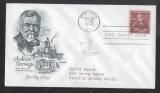 United States 1960 Andrew Carnegie FDC K.604