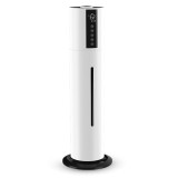 Umidificator de aer cu ultrasunete, lampa UVC, 28 W, rezervor 7.5L, display LED, alb