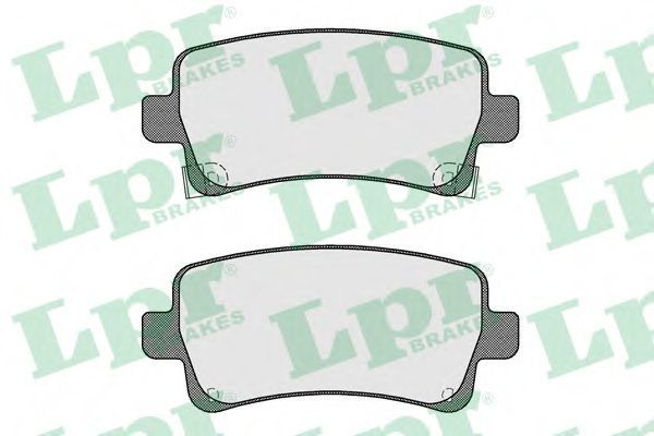 Set placute frana,frana disc SAAB 9-5 (YS3G) (2010 - 2012) LPR 05P1584