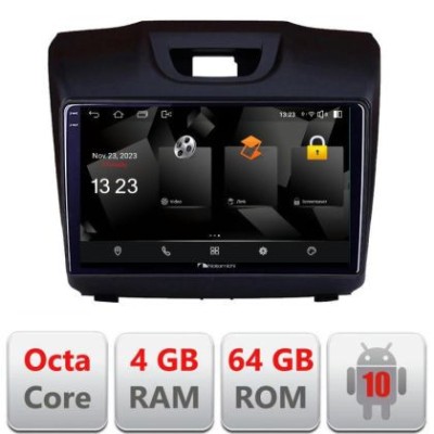 Navigatie Isuzu D-Max Quad Core 5510-2234 Android Octa Core 720p 4+64 DSP 360 camera carplay android auto v1 CarStore Technology foto