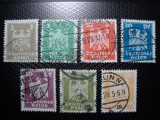 GERMANIA 1924 SERIE, Stampilat