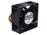 Ventilator DC axial 24V 80x80x32mm 147m&sup3;/h 57dBA SANYO DENKI