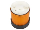 Semnalizator LED Portocaliu 24VDC/24VAC IP65 &Oslash;70mm