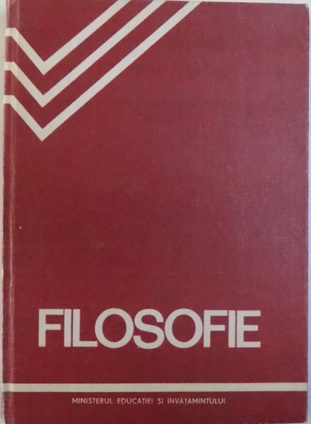 FILOSOFIE - MANUAL de LUDWIG GRUNBERG ...IOANA SMIRNOV , 1985