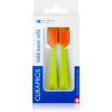 Curaprox Travel Set 2-pack Set de călătorii capete de schimb Green 2 buc