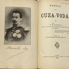 A. D. Xenopol - Domnia lui Cuza-Vodă - două volume 1903 prima editie