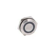 Buton cu LED multicolor 24V 16mm &ndash; iluminare RGB pentru proiecte electronice