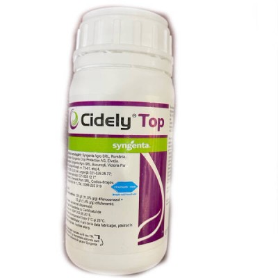 Cidely Top 100 ml fungicid sistemic Syngenta (ardei, capsuni, castraveti, dovlecei, pepene, tomate, vinete) foto