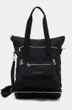 Desigual rucsac BASIC MODULAR VOYAGE femei, culoarea negru, mare, neted, 24WAKY08