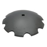 Taler disc crestat 610x6 mm cu prindere patrata de 37 mm UTB