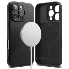 Husa iPhone 16 Pro Ringke Onyx MagSafe, negru foto